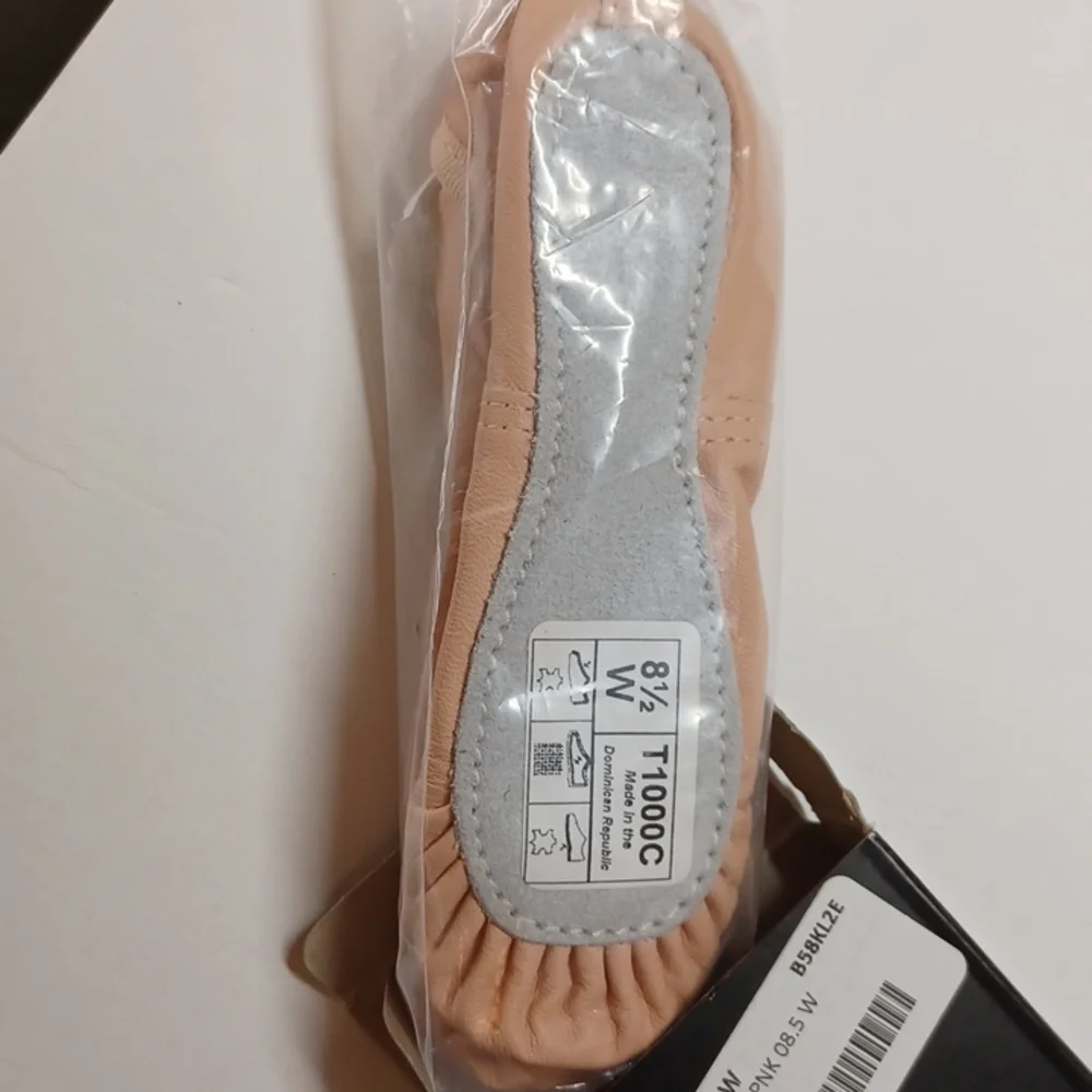 Theatrical footwear ballet shoes size 8 1/2 girls pink new in box ballet… - Picture 4 of 4